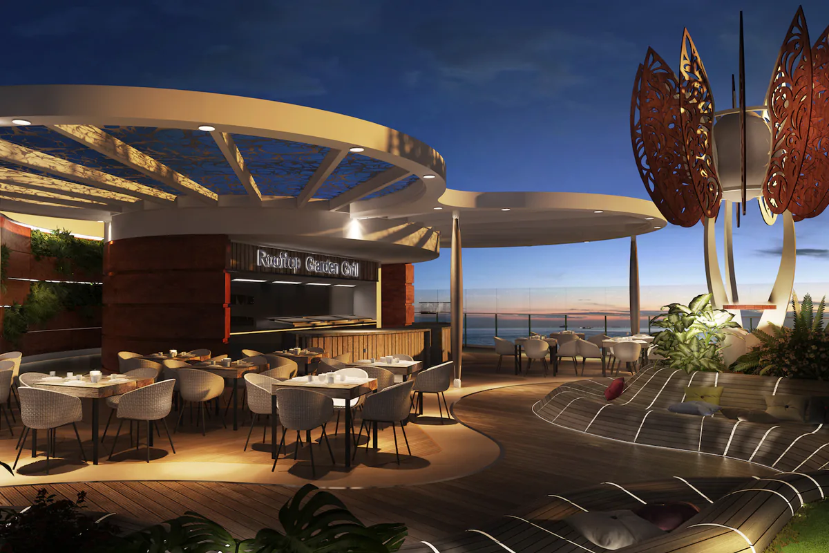Ресторан Rooftop Garden Grill